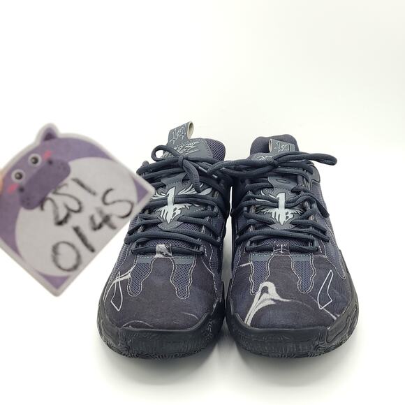 Puma LaMelo Ball MB.03 Lo Black Strong Grey 310519-03 men's size 9 - Picture 8 of 9